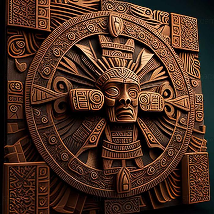 3D model aztec (STL)